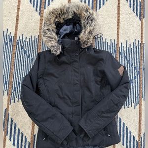 Obermeyer Winter Jacket With Fur Hood Sz 8